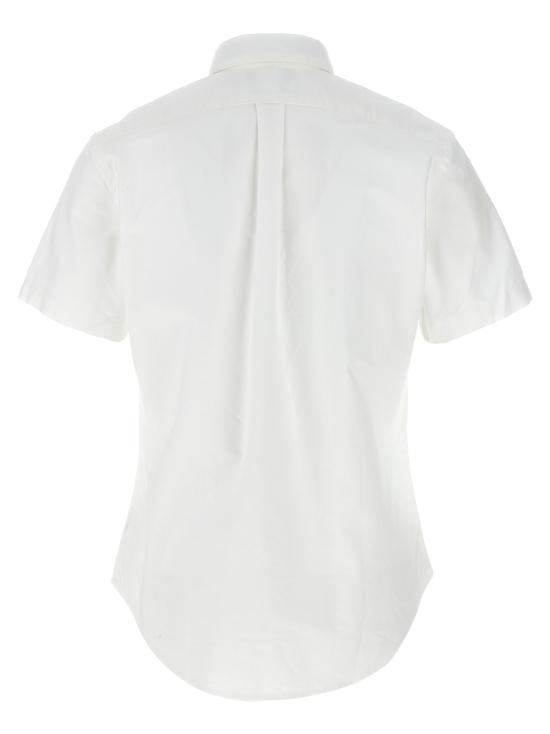 26SS 폴로 랄프로렌 커스텀 핏 포니 체스트 옥스포트 셔츠 710850782010 WHITE DOM - POLO RALPH LAUREN