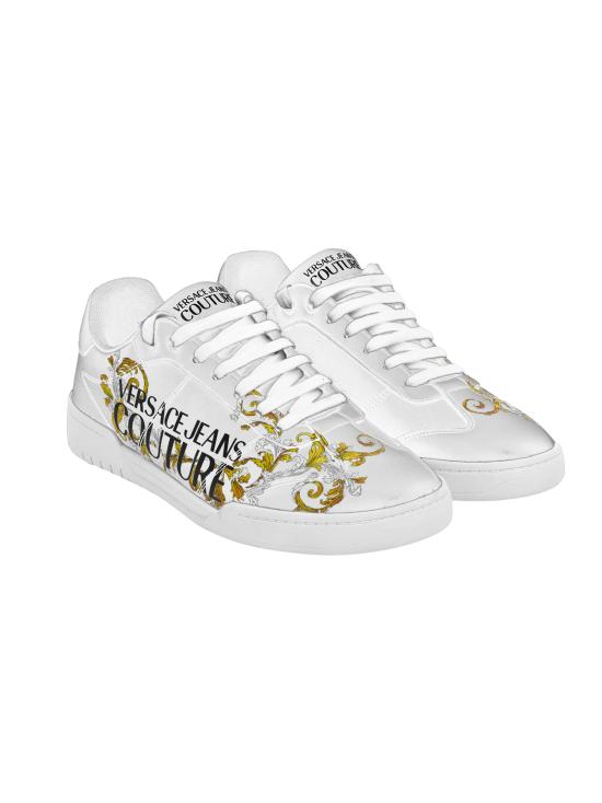 26FW 베르사체 스니커즈 78YA3SD1 ZPB17 G03 WHTIE GOLD DOM
