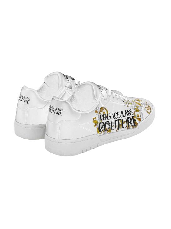 26FW 베르사체 스니커즈 78YA3SD1 ZPB17 G03 WHTIE GOLD DOM - VERSACE