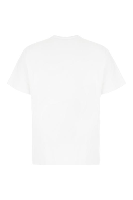 25SS 베르사체 반팔 티셔츠 78GAHE07 CJ00E 003 WHITE DOM - VERSACE