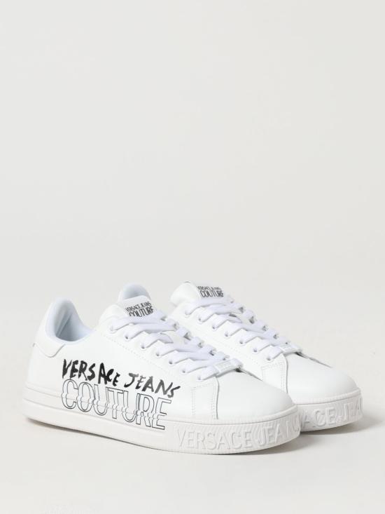 25SS 베르사체 뮬/슬리퍼 78YA3SKCZPB03003 WHITE DOM - VERSACE