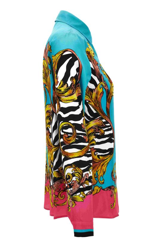 25SS 베르사체 셔츠 78HAL2P1 NS650288 Blue - VERSACE