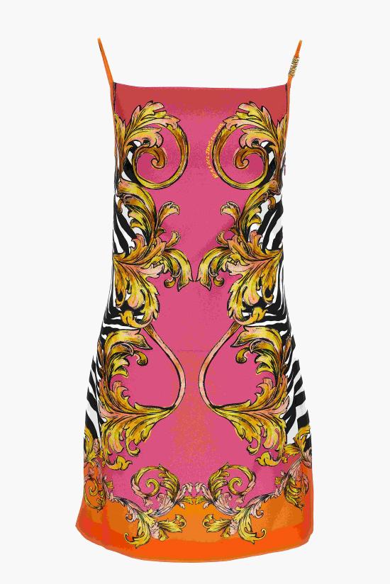 25SS 베르사체 숏 원피스 78HAO9P7 NS651494 Pink