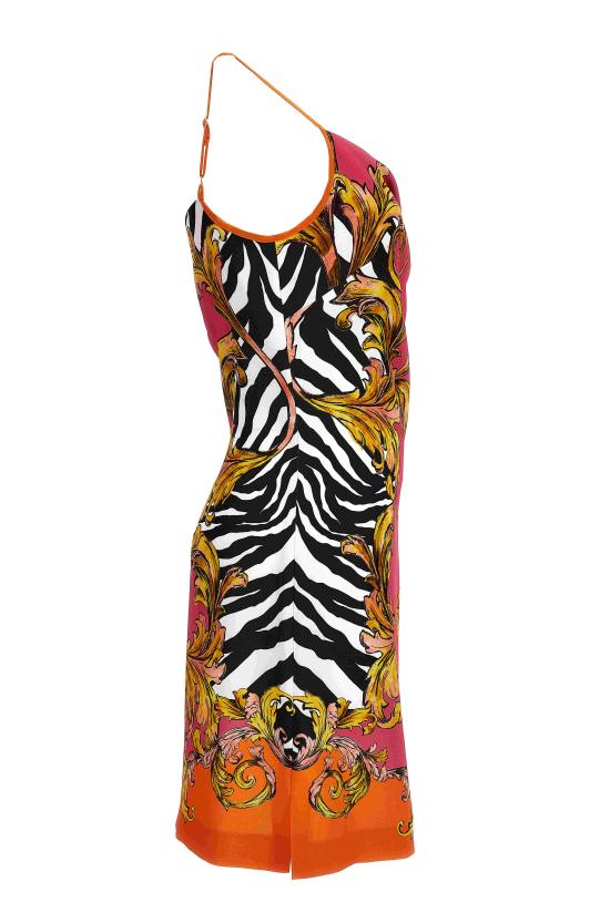 25SS 베르사체 숏 원피스 78HAO9P7 NS651494 Pink - VERSACE