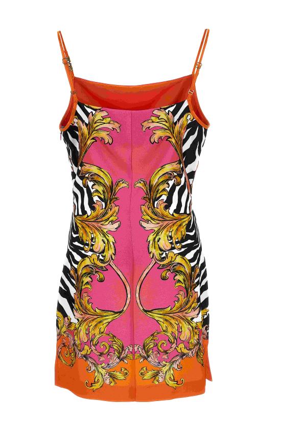 25SS 베르사체 숏 원피스 78HAO9P7 NS651494 Pink - VERSACE