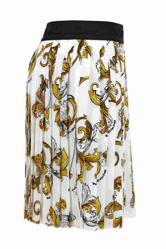 25SS 베르사체 숏 스커트 78HAE820 NS574G03 White - VERSACE