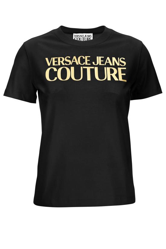 25SS 베르사체 반팔 티셔츠 78HAHT01 CJ00TG89 Black