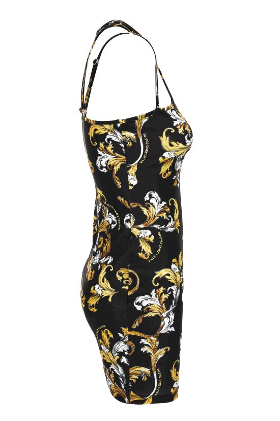 25SS 베르사체 숏 원피스 78HAO914 JS470G89 Black - VERSACE