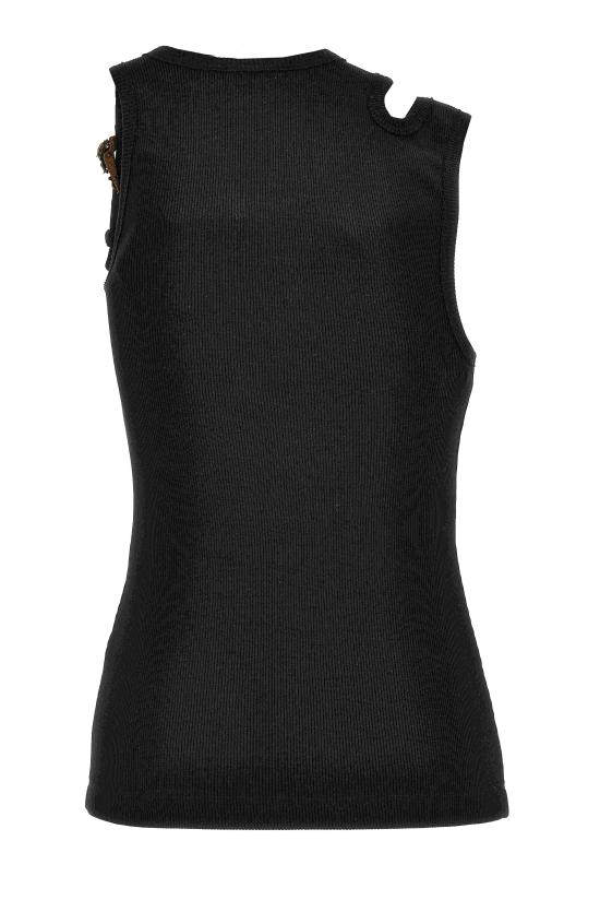 25SS 베르사체 민소매 티셔츠 78HAM603 J0004899 Black - VERSACE