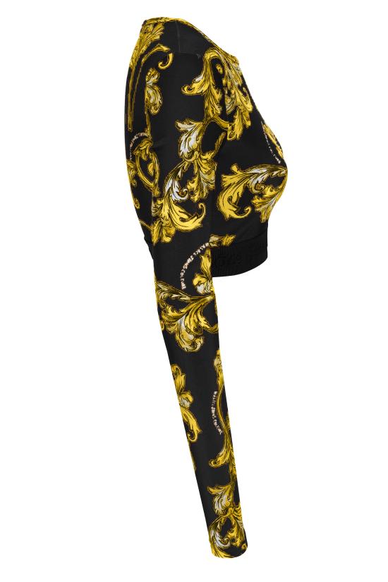 25SS 베르사체 반팔 티셔츠 78HAH218 JS470G89 Black - VERSACE