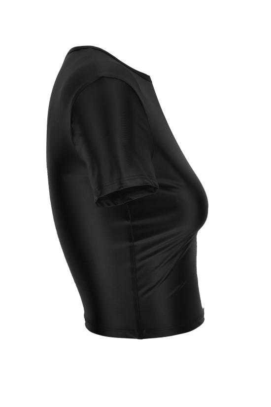 25SS 베르사체 반팔 티셔츠 78HAH6A2 J0223899 Black - VERSACE