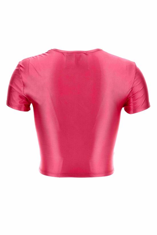 25SS 베르사체 반팔 티셔츠 78HAH6A2 J0223494 Pink - VERSACE