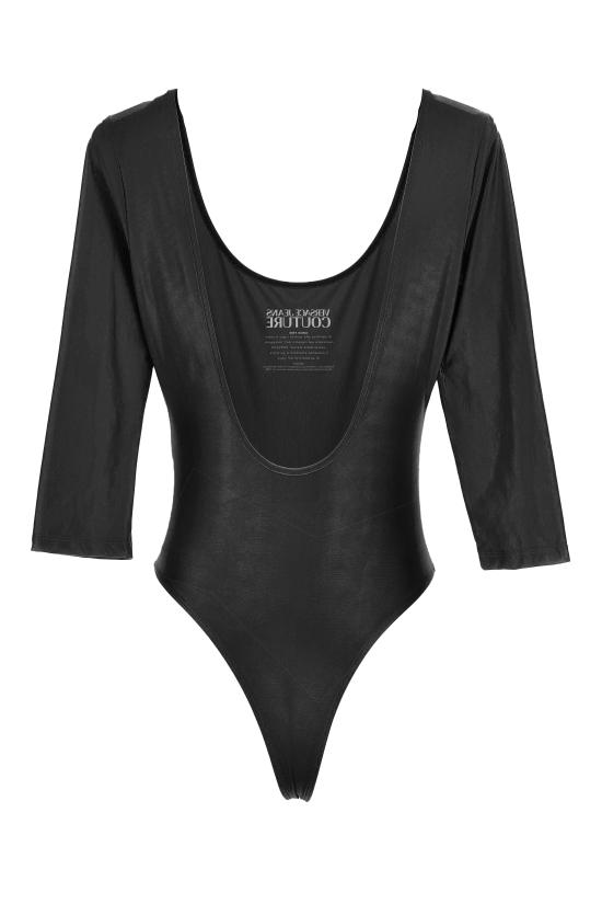 25SS 베르사체 바디수트 티셔츠 78HAM2A1 J0223899 Black - VERSACE