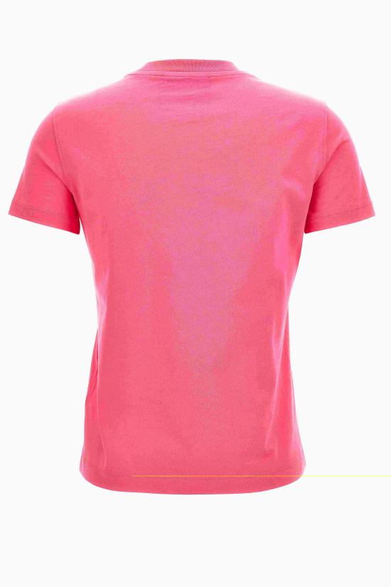 25SS 베르사체 반팔 티셔츠 78HAHE05 CJ00E494 Pink - VERSACE