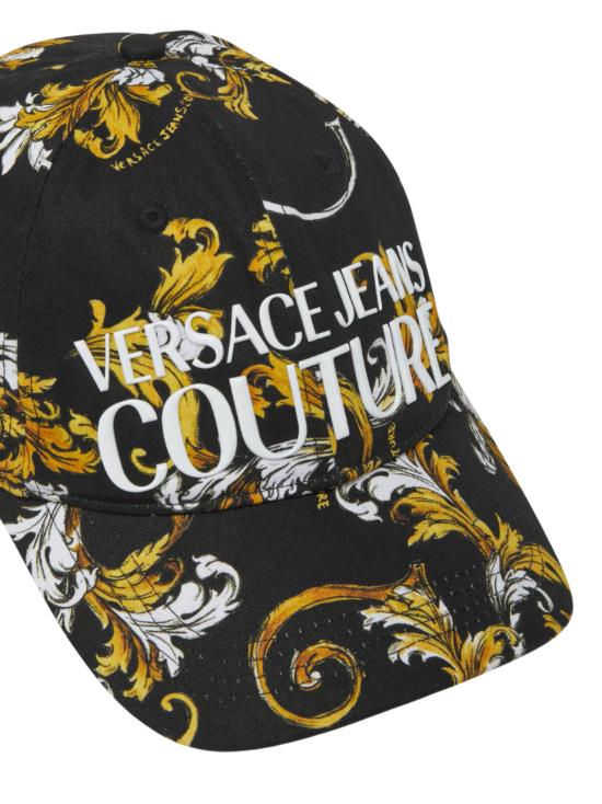 25SS 베르사체 모자 78HAZK10 ZG364G89 Black - VERSACE