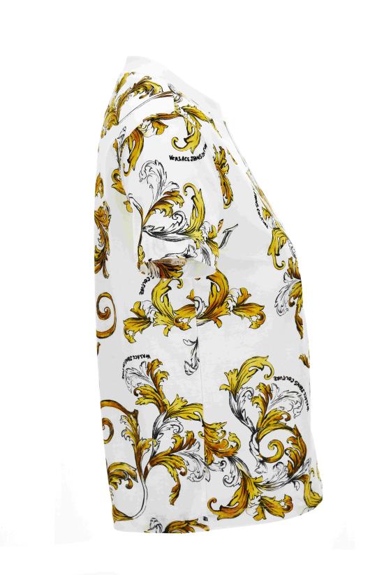 25SS 베르사체 반팔 티셔츠 78HAH613 JS458G03 White - VERSACE