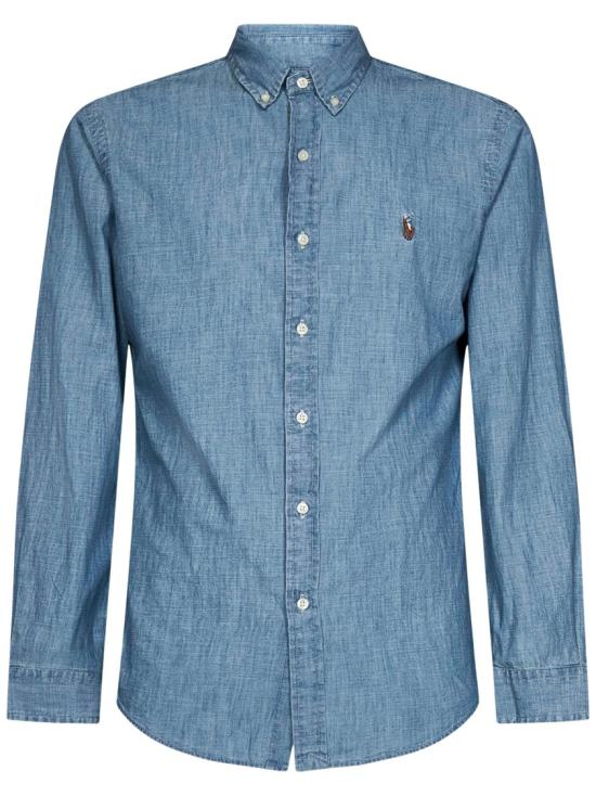 25FW 폴로 랄프로렌 클래식 플리스 후드 집업 710548538 Blue