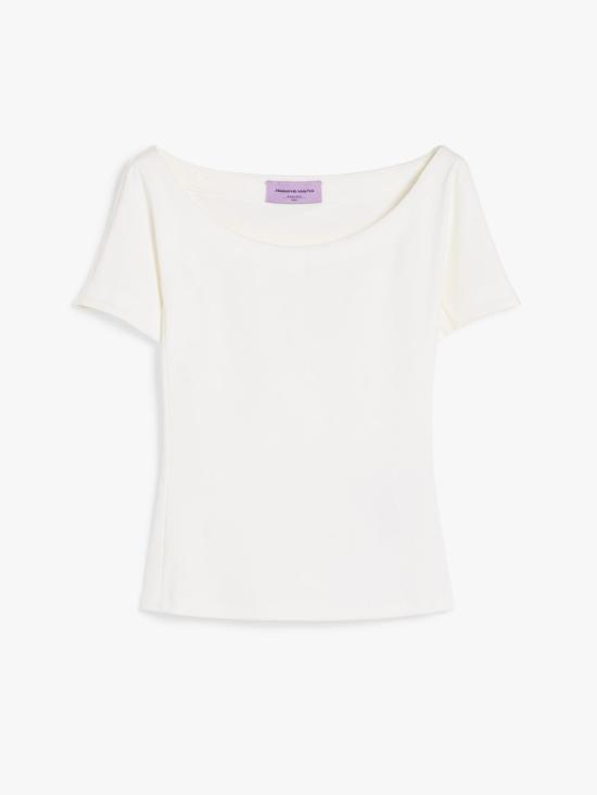 25SS 위켄드막스마라 블라우스 2515941016600 004 Ivory