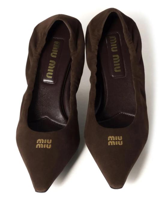  미우미우 힐/펌프스 5I374EF055008 brown - MIU MIU