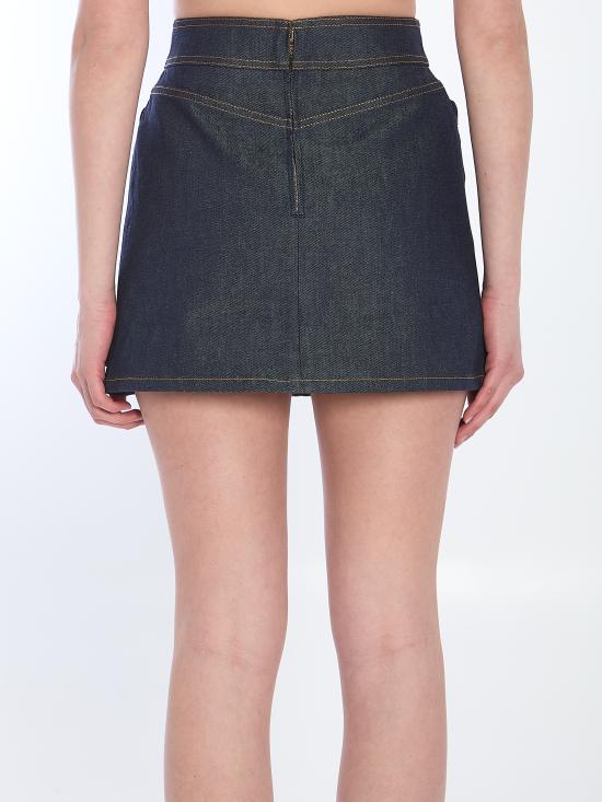 25SS 셀린느 숏 스커트 RJ01M237R BLUE - CELINE