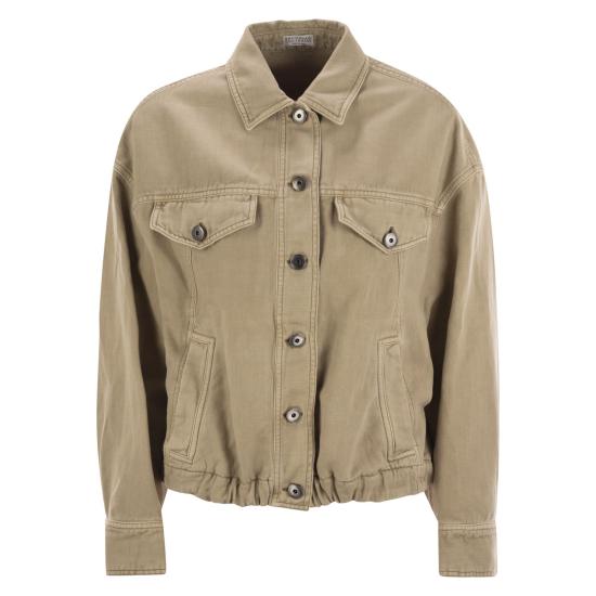 25SS 브루넬로 쿠치넬리 자켓 ML996FX716 BEIGE