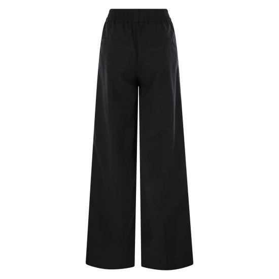 25SS 브루넬로 쿠치넬리 스트레이트 팬츠 ML140P8721 BLACK - BRUNELLO CUCINELLI