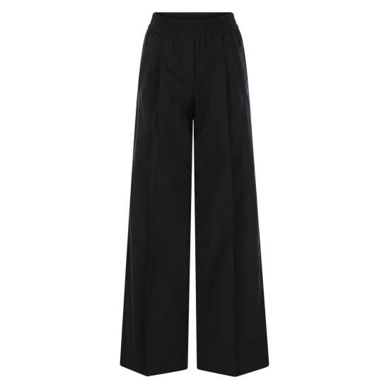 25SS 브루넬로 쿠치넬리 스트레이트 팬츠 ML140P8721 BLACK