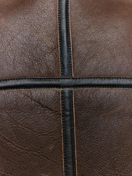  아워레가시 베스트 Our Legacy 리버시블 시어링 조끼 러스틱 그레인 브라운 - OUR LEGACY