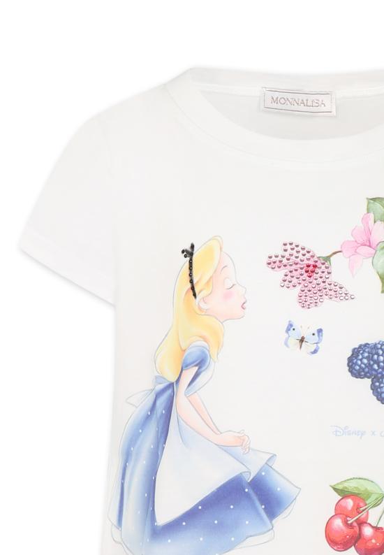 25SS [키즈] 모나리자 티셔츠 19E620 5002 0099 WHITE - MONNALISA