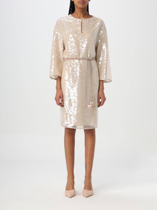  엠포리오 아르마니 미디 원피스 E3NA13F2450 011 Champagne