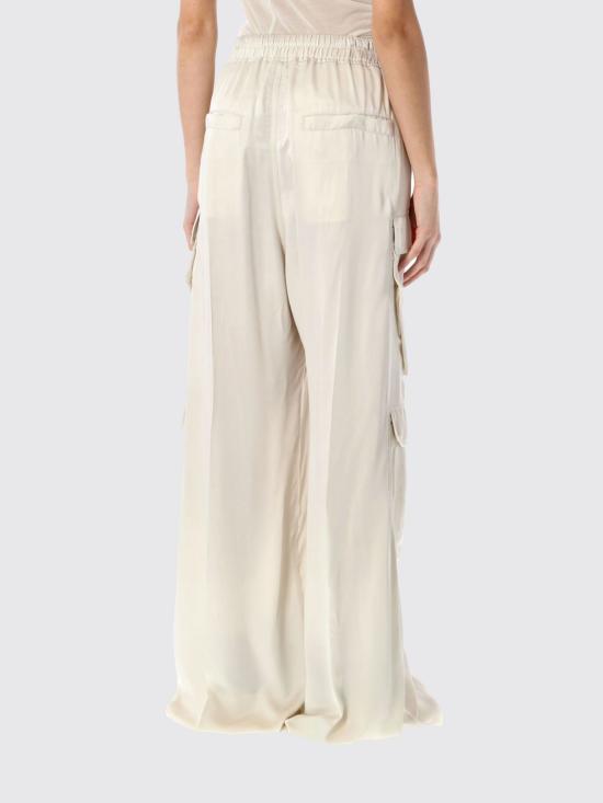 25SS 릭 오웬스 팔라초 팬츠 RP01E7327SCH 41 Yellow Cream - RICK OWENS