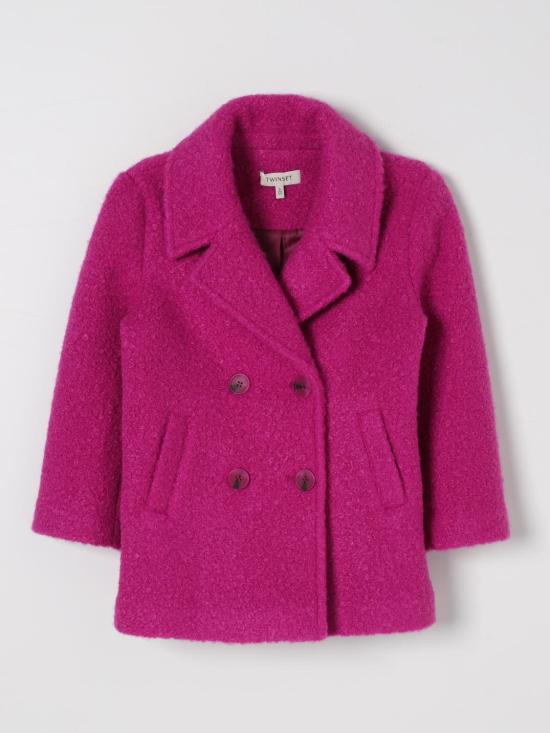 25FW [키즈] 트윈셋 코트 242GJ2221 11736 Fuchsia