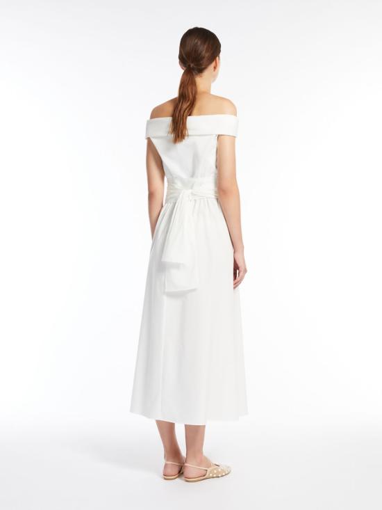 25SS 위켄드막스마라 미디 원피스 2515221036 016 White - WEEKEND MAX MARA