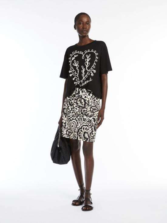 25SS 위켄드막스마라 블라우스 2515941052600 004 Black - WEEKEND MAX MARA