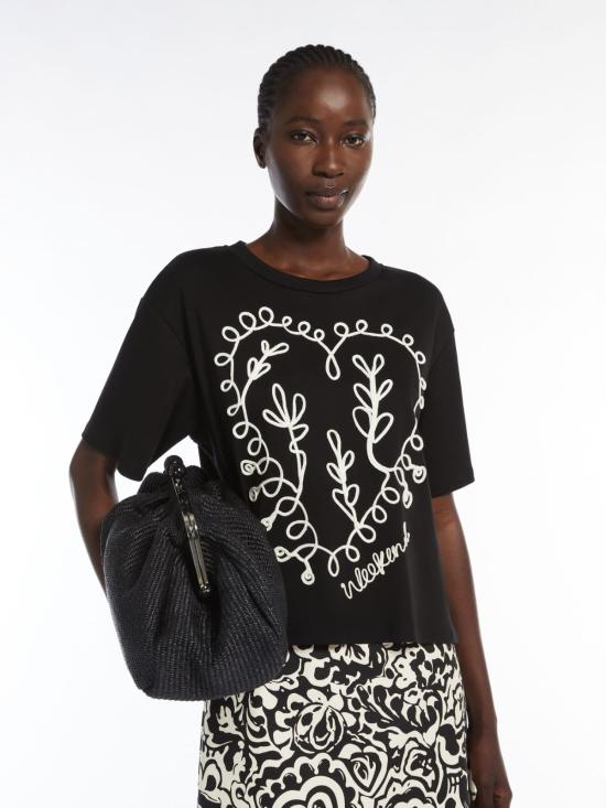 25SS 위켄드막스마라 블라우스 2515941052600 004 Black - WEEKEND MAX MARA