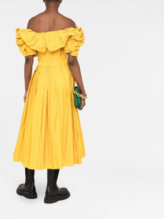  알렉산더 맥퀸 롱 원피스 708557QEACM - ALEXANDER MCQUEEN