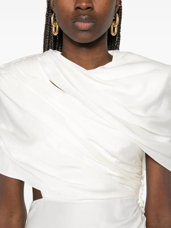 25SS 스텔라 맥카트니 롱 원피스 6A04913FU302 9200 CREAM - STELLA MCCARTNEY