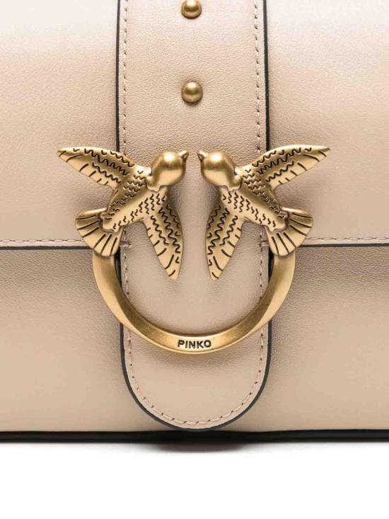 26FW 핑코 크로스백 104340A0QOC50Q Beige - PINKO