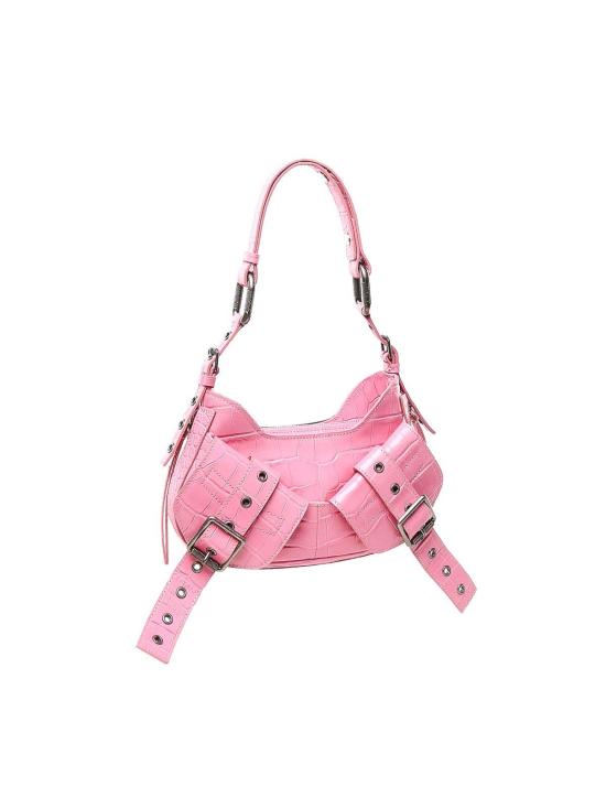  비아시아 숄더백 FBBP70002COCROSASILVANT Pink - BIASIA