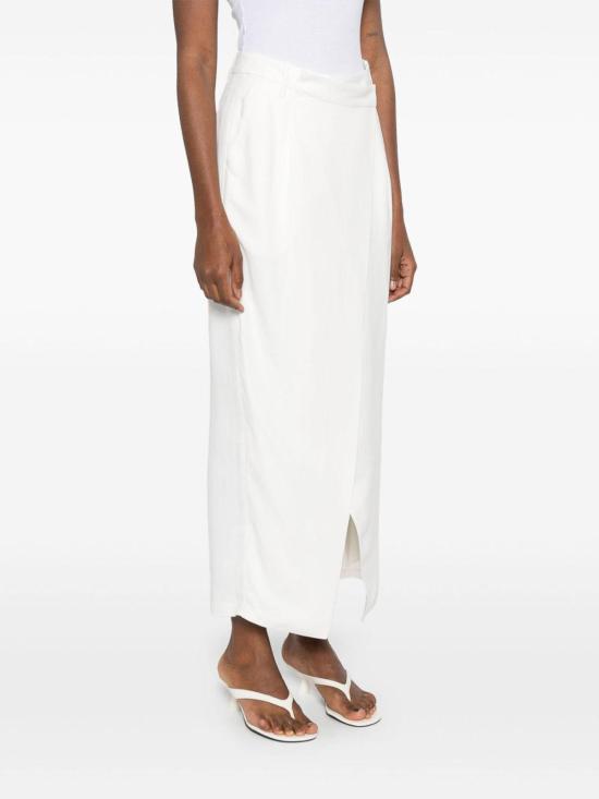  브루넬로 쿠치넬리 스커트 MH126G3814C600 Beige - BRUNELLO CUCINELLI