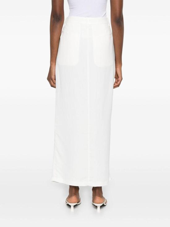  브루넬로 쿠치넬리 스커트 MH126G3814C600 Beige - BRUNELLO CUCINELLI