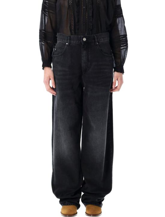 25SS 이자벨마랑에뚜왈 데님 팬츠 25PPA0273FAB1H04I 02FK FADED BLACK