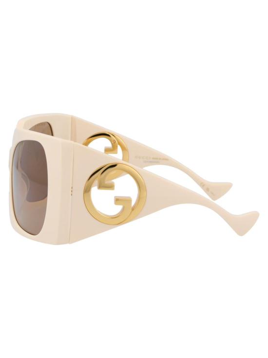25SS 구찌 선글라스 GG1255S 002 SUNGLASSES 002 IVORY WHITE BROWN - GUCCI