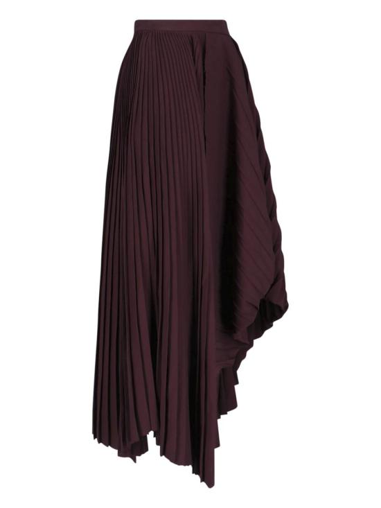 25SS 알렉산더 맥퀸 숏 스커트 813465 QEAF25006 RED - ALEXANDER MCQUEEN