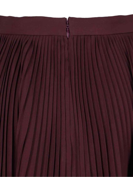 25SS 알렉산더 맥퀸 숏 스커트 813465 QEAF25006 RED - ALEXANDER MCQUEEN