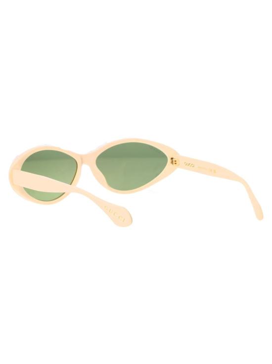 25SS 구찌 선글라스 GG1377S 001 SUNGLASSES 001 IVORY IVORY GREEN - GUCCI