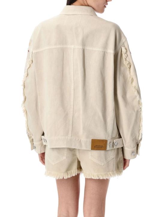 25SS 이자벨마랑에뚜왈 아우터 25PVE0430FAC1H02E 23EC Beige - ISABEL MARANT ETOILE