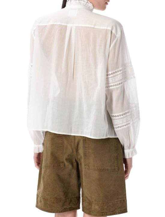 25SS 이자벨마랑에뚜왈 블라우스 25PCH0201FAC1J15E 20WH WHITE - ISABEL MARANT ETOILE
