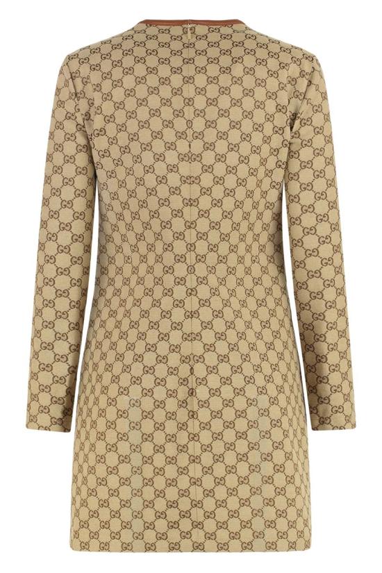 25SS 구찌 미디 원피스 820404Z8BZA 2190 Brown - GUCCI