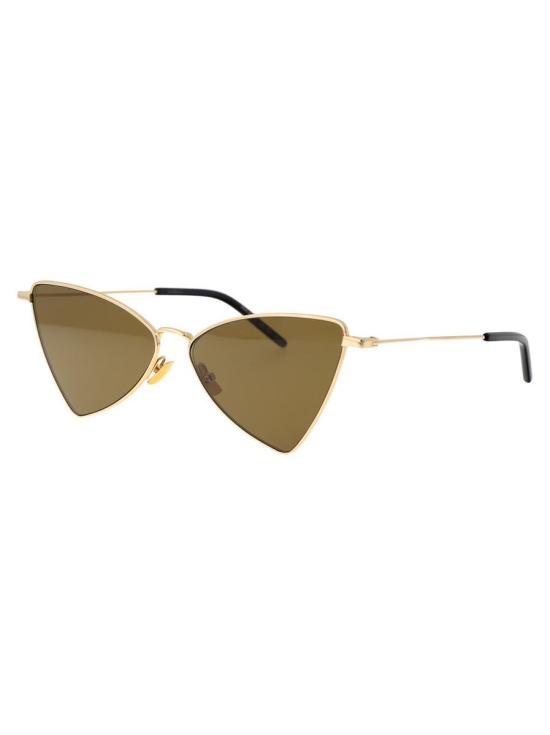 25SS 생로랑 선글라스 SL 303 JERRY 011 SUNGLASSES 011 GOLD GOLD BROWN - SAINT LAURENT